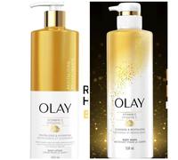 Olay Vitamin C & B3 Revitalizing Hydrating Body Lotion 502ml + Body Wash 591ml