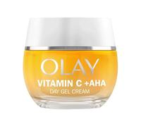 Olay Vitamin C Face Moisturiser Day Gel Cream, Skincare with AHA, Niacinamide 99% Purity and Vitamin E. Brightening Skin Care: Anti Dark Spot Action, Evens, Hydrates. Non-Greasy, Non-Sticky. 50ml