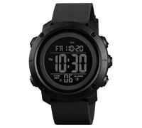 OLAZONE Big Boys Digital Watch Sports Teen Waterproof Military Backlight Watch for Teens Boys Age 11-18 Years Black 1426S Black