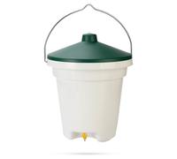 OLBA Drinking Bucket For Chickens With 3 Valves, Height Adjustable, 31x31x39 Cm