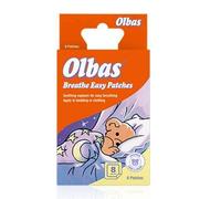 Olbas Breathe Easy Patches - Soothing Vapours for Easy Breathing - Suitable for Children Over 3 Years - 6 Patches