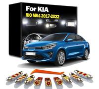 OLCGNHUY 12Pcs LED Interior Map Dome Trunk Light Kit, For KIA RIO MK4 2017 2018 2019 2020 2021 2022 Car Led Bulbs