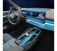 OLCGNHUY Anti-scratch Car Interior Center Console Media Dashboard Navigation TPU Protector Film, For BMW 5 Series G60 G61 2024 Sticker