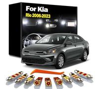 OLCGNHUY LED Interior Luggage Map Light Kit, For Kia Rio 2006-2018 2019 2020 2021 2022 2023 Car Reading License Plate Bulbs