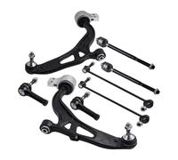 OLCYBDFC Lower Control Arms & Ball Joints Bushings Tie Rods Sway Compatible for Ford Explorer 2011 2012 2013 2014 2015 2016 2017 Automotive Replacement Control Arm Bushing Kit