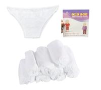 Old Age XL Pants Emergency Underpants Present for Him Boyfriend Dad Men Funny Wife Man Girlfriend Granddad Her Womens Ladies 40TH 50TH Birthday Adult Christmas Stocking Filler Secret Santa