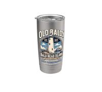 Old Baldy Lighthouse North Carolina Stainless Steel Insulated Tumbler