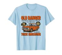 Old Banger car Lover Classic T-Shirt, Men, Baby Blue, 3X-Large