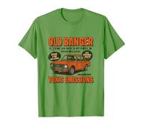 Old Banger car Lover Classic T-Shirt, Men, Grass Green, 3X-Large