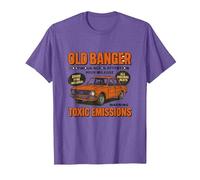 Old Banger car Lover Classic T-Shirt, Men, Purple Heather, XX-Large