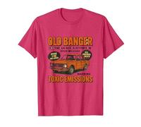 Old Banger car Lover Classic T-Shirt, Men, Red Heather, XX-Large