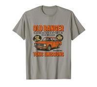 Old Banger car Lover Classic T-Shirt, Men, Slate Grey, XX-Large