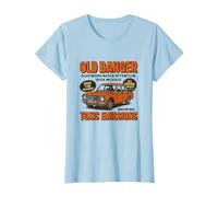 Old Banger car Lover Classic T-Shirt, Women, Baby Blue, X-Small