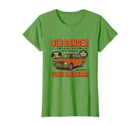 Old Banger car Lover Classic T-Shirt, Women, Grass Green, X-Small