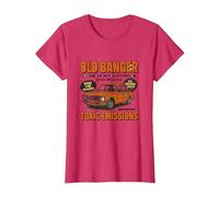 Old Banger car Lover Classic T-Shirt, Women, Red Heather, XX-Large