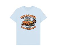 Old Banger T-Shirt Vintage Car Retro Tee, Old Banger Vintage Car T-Shirt for Men - Retro Motoring Graphic Tee - Novelty Auto Gift Sky Blue