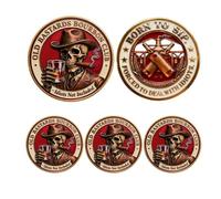 Old Bastards Bourbon Club Collectible Coin, Funny Old Bastards Whiskey Club Challenge Coin, Double-Sided Whiskey Club Commemorative Coins, Funny Gag Gift for Men Dads Friends (3Pcs 01#)