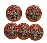 Old Bastards Motorcycle Club Commemorative Coin, Lifetime Member Edition, Double Sided Vintage Motorcycle Challenge Coin, Gag Gift for Retired Friends, Collectible Gift for Riders (A5)
