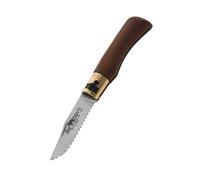 Old Bear | Classic Walnut Folding Knife | Stainless Serrated S