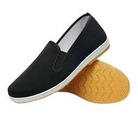 Old Beijing Cloth Shoes,Martial Art Taichi Shoe,Canvas Footwear,Chinese Traditional Canvas Shoe,Taichi Shoes,Non-Slip,for Daily Training Morning Exercises