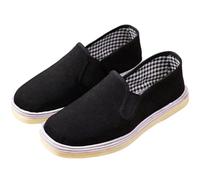 Old Beijing Cloth Shoes,Martial Art Taichi Shoe,Canvas Footwear,Chinese Traditional Canvas Shoe,Taichi Shoes,Non-Slip,for Daily Training Morning Exercises Black a