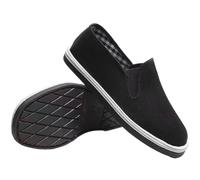 Old Beijing Cloth Shoes,Martial Arts Shoes,Chinese Traditional Kung Fu Shoe,Martial Arts Canvas Footwear,Taichi Shoe,Canvas,for Daily Morning Exercises