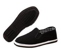 Old Beijing Cloth Shoes,Traditional Taichi Shoe,Martial Arts Canvas Footwear,Chinese Lightweight Cloth Shoe,Taichi Shoes,Lightweight,for Daily Training Black a