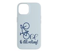 Old Bike Rolling Dad - Bicycle Grandpa Cycling Cyclist Case for iPhone 14