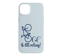 Old Bike Rolling Dad - Bicycle Grandpa Cycling Cyclist Case for iPhone 14 Plus