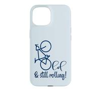 Old Bike Rolling Dad - Bicycle Grandpa Cycling Cyclist Case for iPhone 15