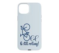 Old Bike Rolling Dad - Bicycle Grandpa Cycling Cyclist Case for iPhone 15 Plus