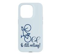 Old Bike Rolling Dad - Bicycle Grandpa Cycling Cyclist Case for iPhone 15 Pro