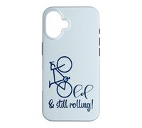 Old Bike Rolling Dad - Bicycle Grandpa Cycling Cyclist Case for iPhone 16