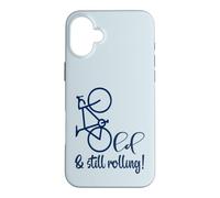 Old Bike Rolling Dad - Bicycle Grandpa Cycling Cyclist Case for iPhone 16 Plus