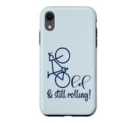 Old Bike Rolling Dad - Bicycle Grandpa Cycling Cyclist Case for iPhone XR