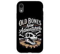 Old Bones New Adventures Funny Fossil Saying Case for iPhone XR