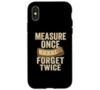 Old Boys Senior Seasoned Veterans Woodworking Retired Hobby Case for iPhone X/XS