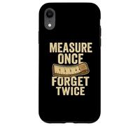 Old Boys Senior Seasoned Veterans Woodworking Retired Hobby Case for iPhone XR