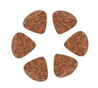Old Brick Wall Print Guitar and Ukulele Picks For Music Lovers 12 PCS Mixed Gauges(0.46/0.71/0.96mm)