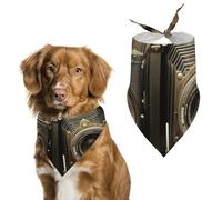 Old Camera Dog Bandanas for Feeding Grooming, Triangle Pet Bibs Washable Pets Scarf for Cats & Dogs