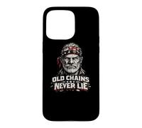 Old Chains Never Lie Disc Golf Vintage Frolf Veteran Case for iPhone 15 Pro Max