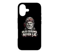 Old Chains Never Lie Disc Golf Vintage Frolf Veteran Case for iPhone 17