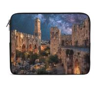 Old City Jerusalem Night Israel Laptop Sleeve Portable Laptop Carrying Case Briefcase Computer Protective Case Handbag