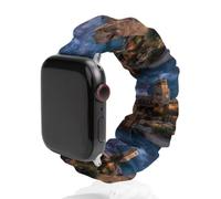 Old City Jerusalem Night Israel Watch Band Elastic Watch Strap Wristband | ,Compatible with Apple Watch,Replacement Strap,Scrunchie,Sport Strap,for Men Women