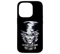 Old Clown Black Crazy That's What I Am Case for iPhone 14 Pro