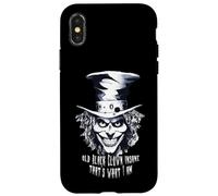 Old Clown Black Crazy That's What I Am Case for iPhone X/XS