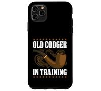 Old Codger In Training Funny Pipe Smoker Saying Case for iPhone 11 Pro Max