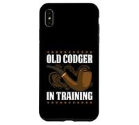 Old Codger In Training Funny Pipe Smoker Saying Case for iPhone XS Max