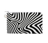 Old Compass Coin Purse Canvas Wallet Cute Change Purse Small Storage Bag with Zipper, Illusion, One Size, Flowers and Animals