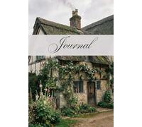 Old Cottage Composition Notebook: Dark Academia & Cottagecore Aesthetic Journal | Rustic Countryside Landscape | College Ruled, 100 Pages